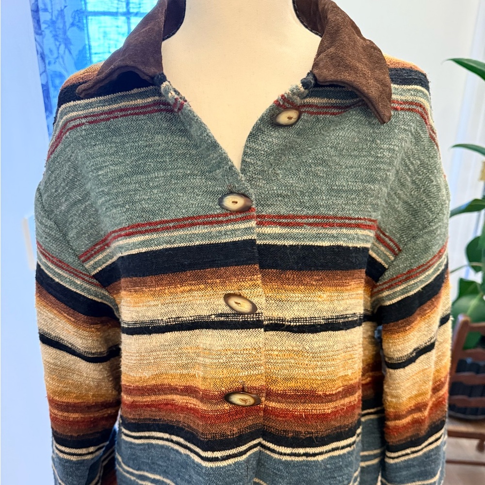 Striped Multicolor Women's Jacket